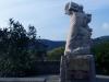 Spiaggia di Arone. Monumento al sottomarino Casabianca